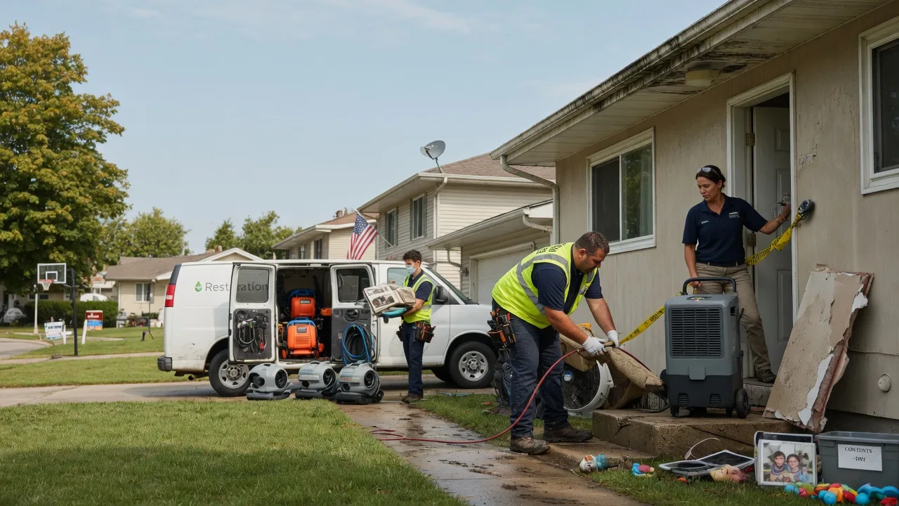 Water Damage Restoration in Risingsun, OH near me
